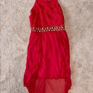 formal high neck dress